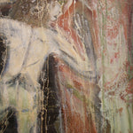 Abstract Expressionist Figure Painting — detail 1