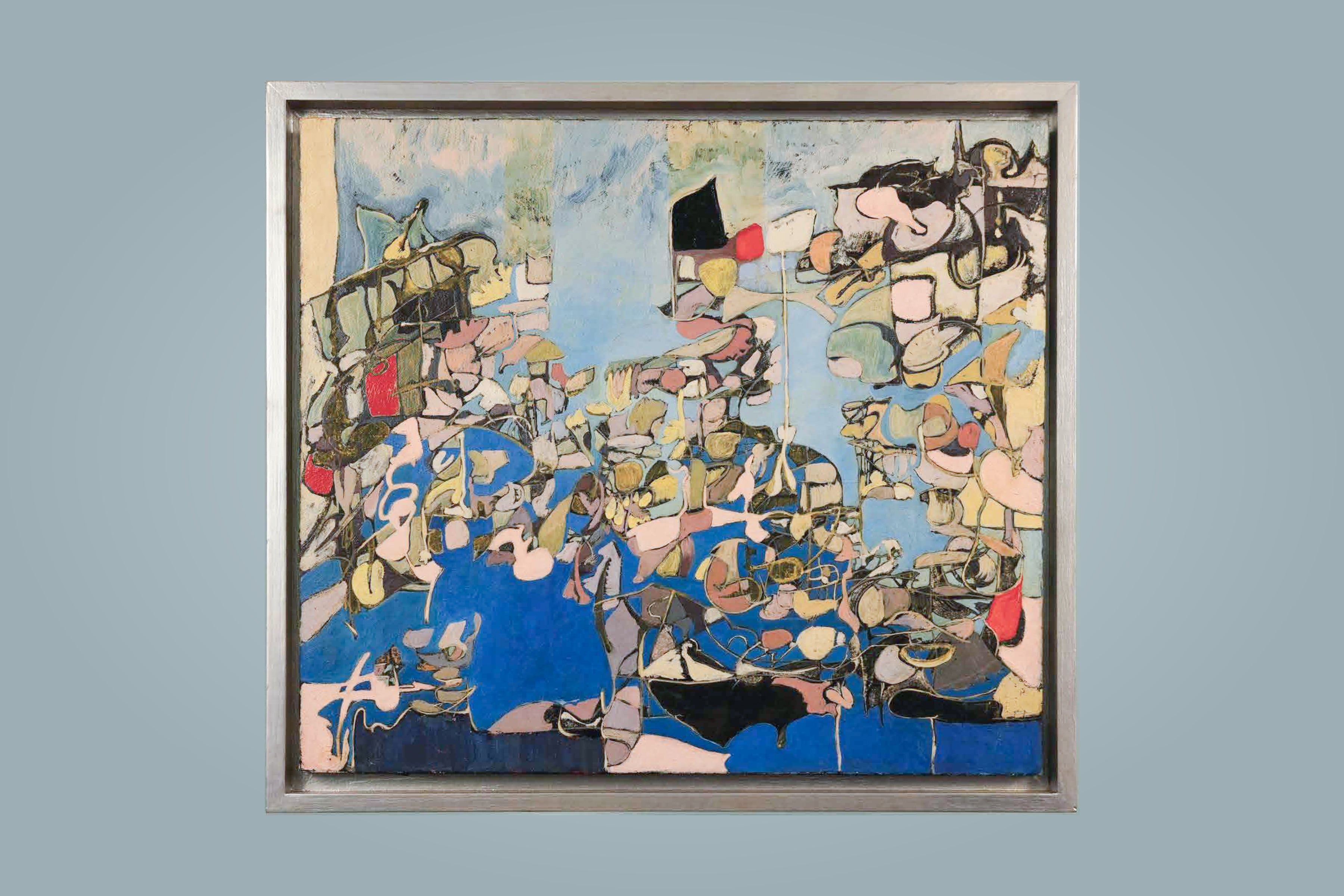 Multicolor Abstract Composition — main view