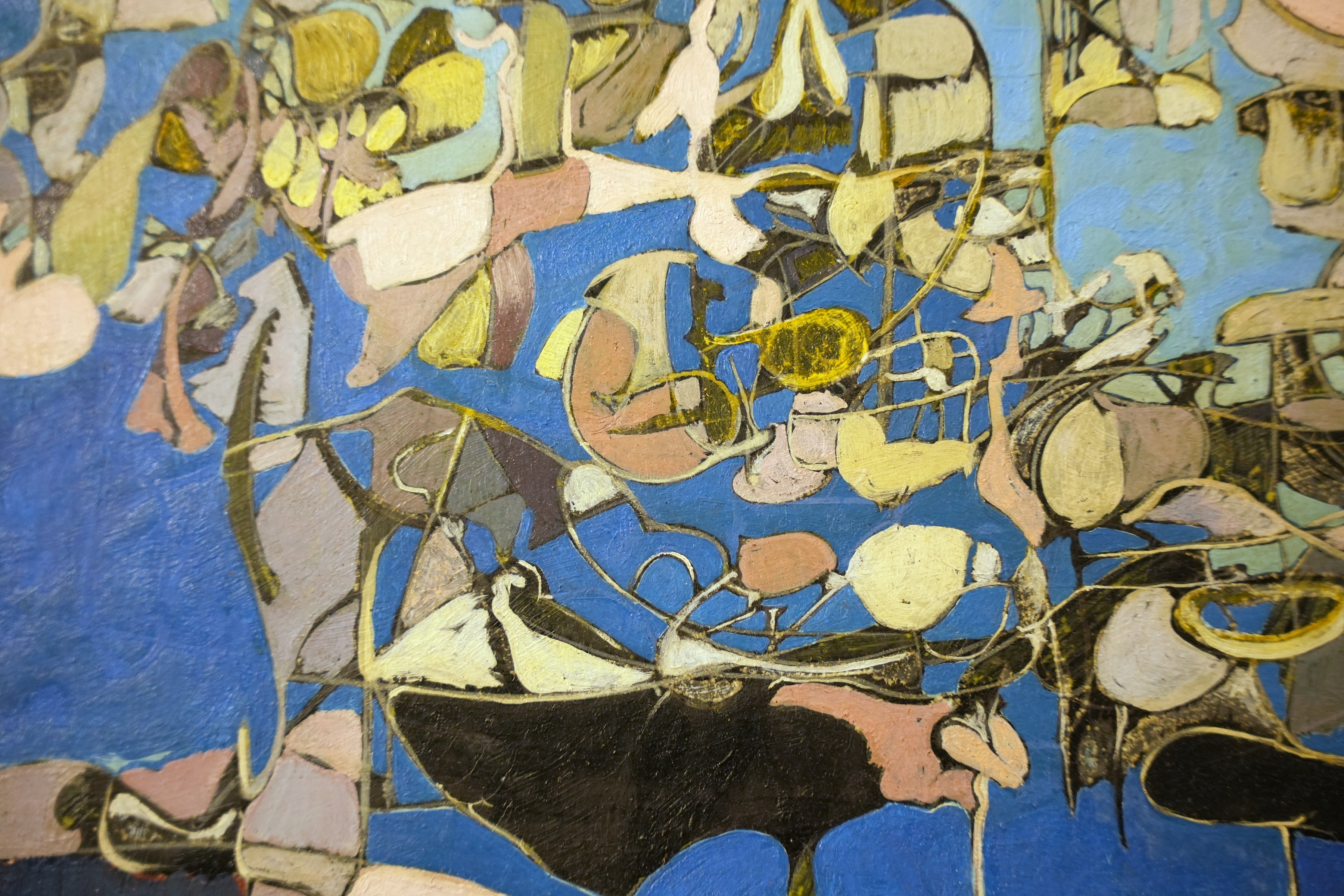 Multicolor Abstract Composition — detail 1