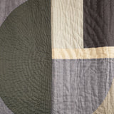Geometric Patchwork Quilt — detail 1